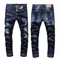 hommes dsquared2 slim fit jeans like hole